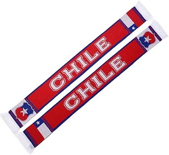 Chile Soccer Knit Scarf