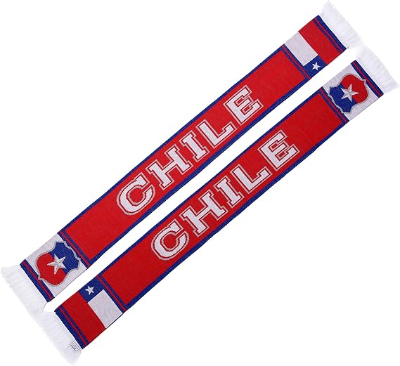 Chile Soccer Knit Scarf