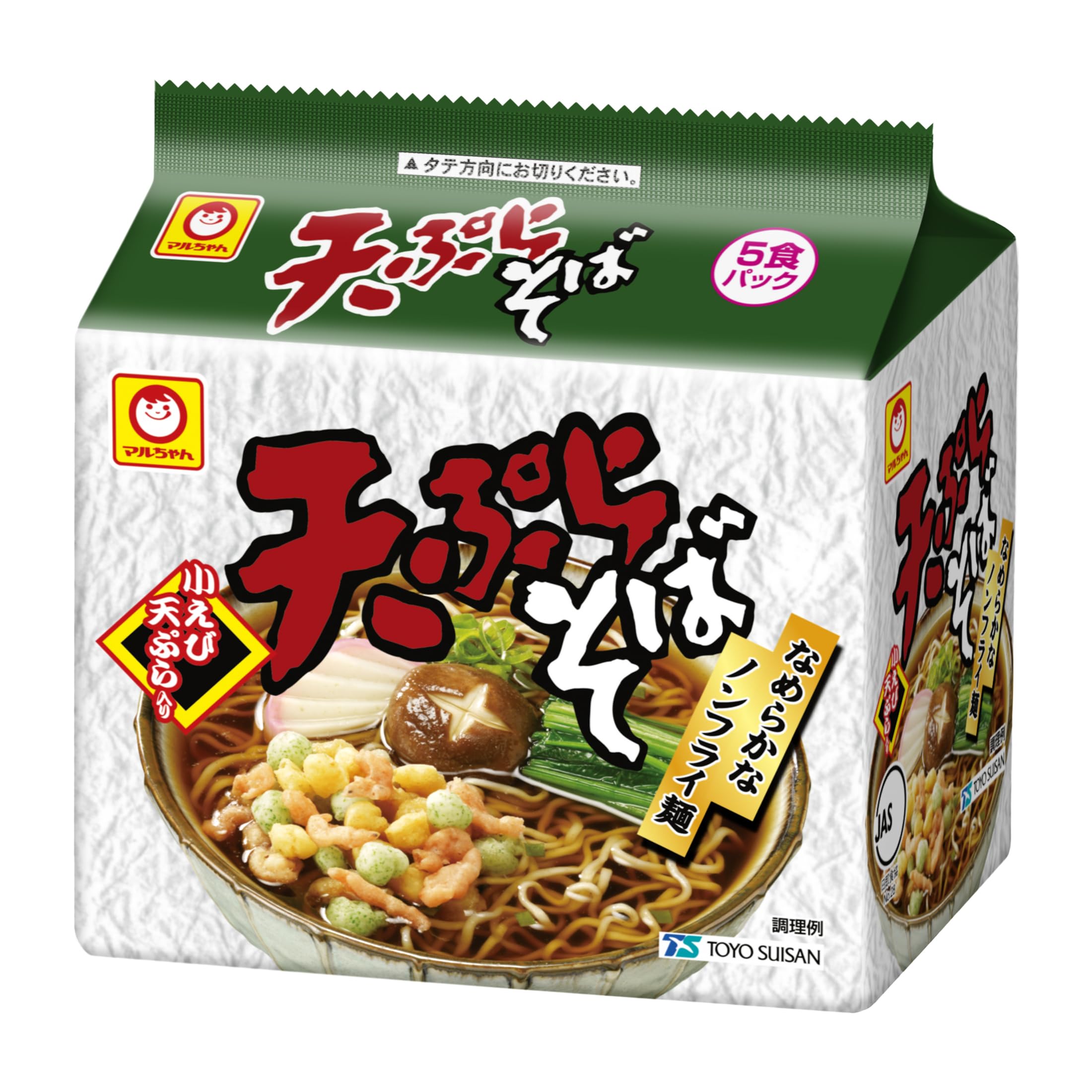 Amazon.co.jp: マルちゃん 東洋水産 天ぷらそば 5P×6個 : 食品・飲料・お酒