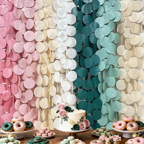 Miniatura 31 de Decoración para fiestas: telón de fondo amarillo degradado y papel de seda para cumpleaños, baby shower y más