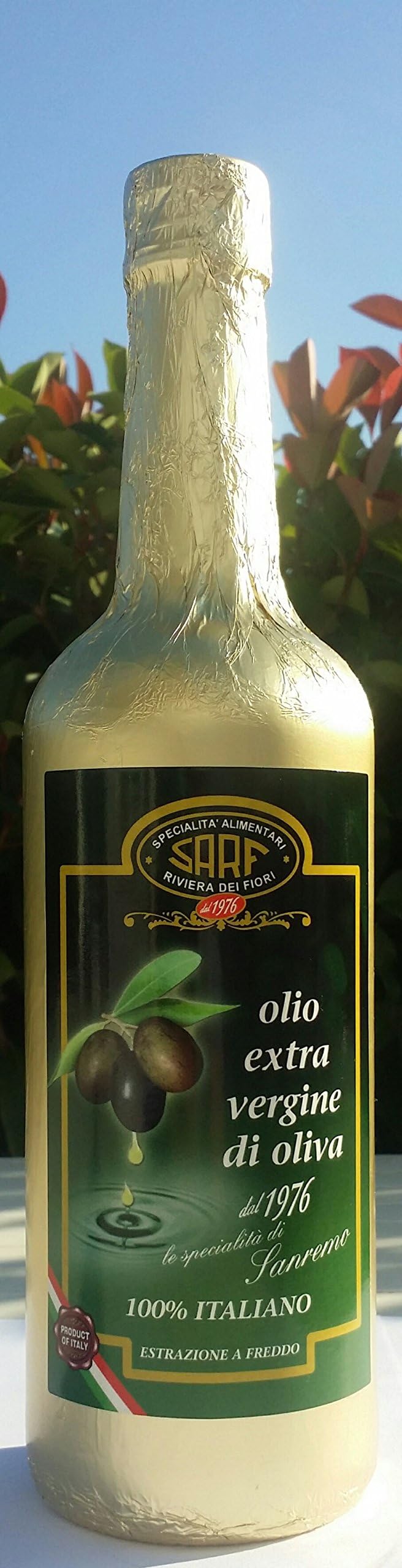 EXTRA VIRGIN OLIVE OIL, ITALIAN 100%, WRAPPED IN CARD GILTHEAD 750ml