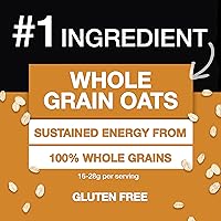 Vista 5 de KIND Breakfast Bars, Variety Pack, Honey Oat, Almond Butter, and Peanut Butter, Healthy Snacks, Gluten Free, 3-8g Protein, 18 Count