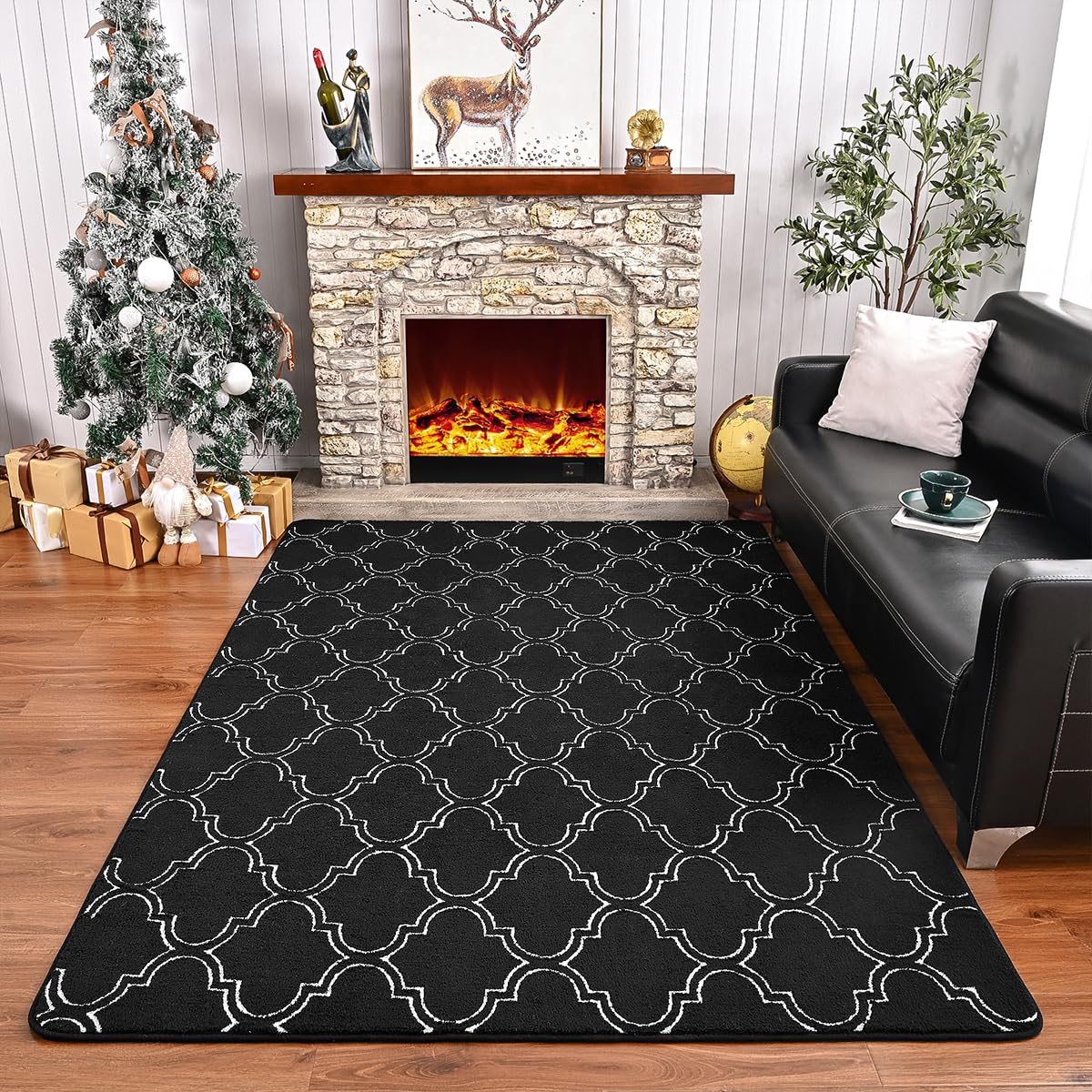 HOMORE Shag Area Rug for Living Room