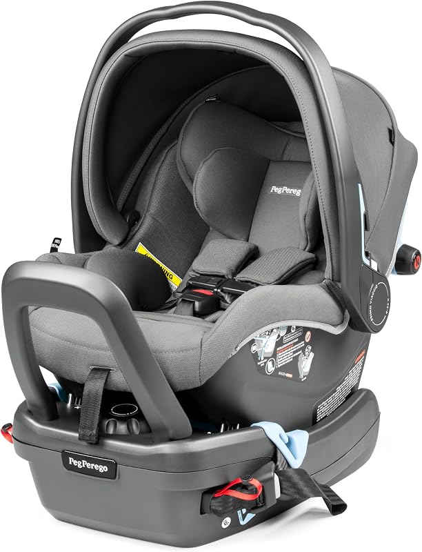 Primo Viaggio - Rear Facing Infant Car Seat - for Babies 4 to 30 lbs - Made in Italy - Mercury (Grey)