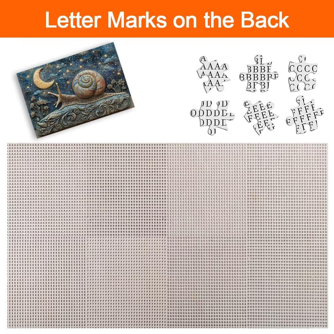 Puzzle 2000 Pezzi, Puzzle Lumache, Misura: 100x71cm, Regalo Donna -8801