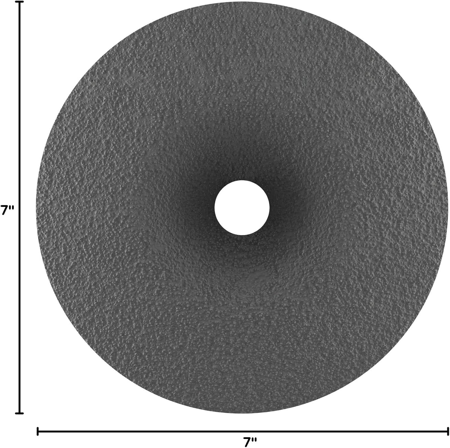 Pferd Grinding Disc, Cc-Grind-Solid, 7 Inch X 7/8, Sgp Steel Victograin, Ceramic