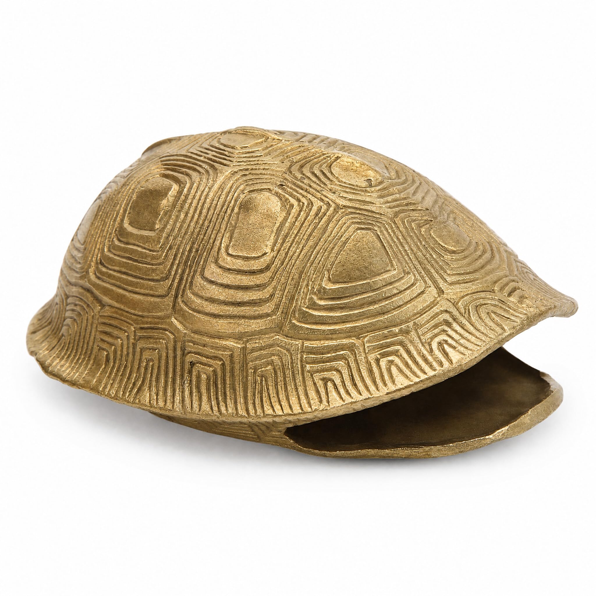 Objet de collection tortue chinoise en laiton, un cadeau de vœux de bonne santé