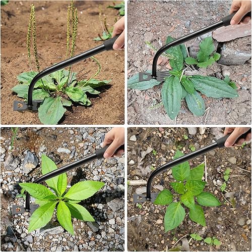 Miniatura 5 de Herramientas de desmalezadora manual de jardinería, herramienta de deshierbe de artefactos de desarraigo, herramienta de deshierbe de mano duradera