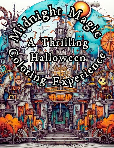 Midnight Magic A Thrilling Halloween Coloring Experience