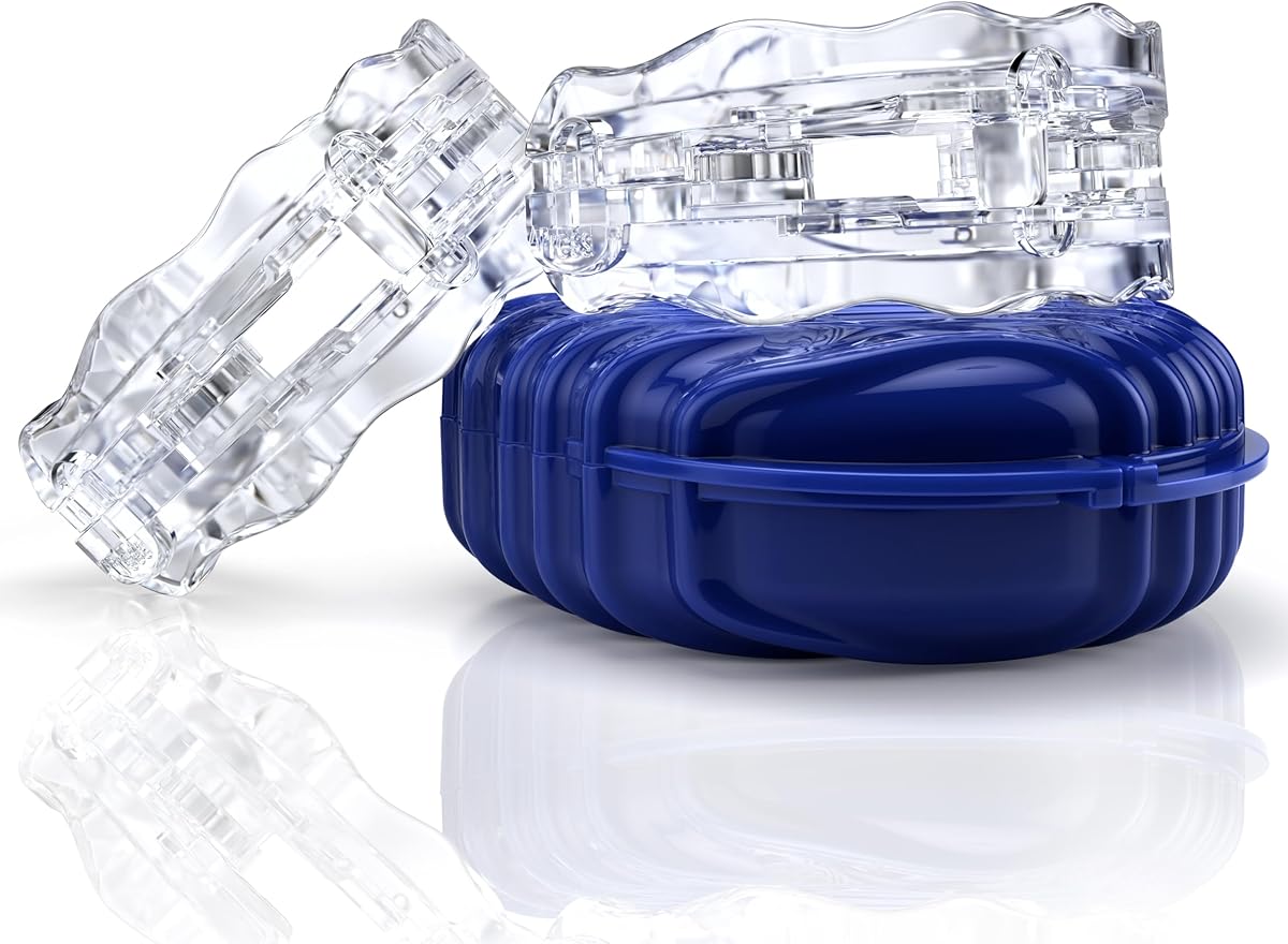 SilentZPro 2.0 - USA Designed & FDA Cleared Anti Snore Mouthpieces (Set of 2, Medium Size) - Fully Adjustable Anti Snore Mouth Guards - Professional Patented Anti Snore Devices - Itus Mouthguardz