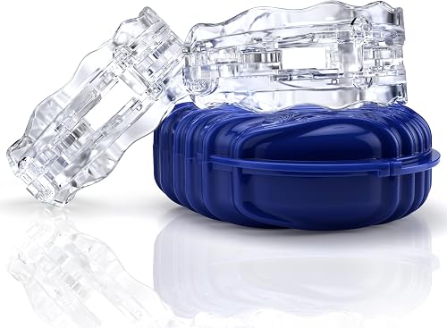 SilentZPro 2.0 - USA Designed & FDA Cleared Anti Snore Mouthpieces (Set of 2, Medium Size) - Fully Adjustable Anti Snore Mouth Guards - Professional Patented Anti Snore Devices - Itus Mouthguardz