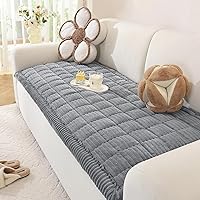 Vista 25 de Funda de sofá lavable para perros, funda de sofá modular suave y mullida en forma de L, protector grueso apto para mascotas, tapete para sofás