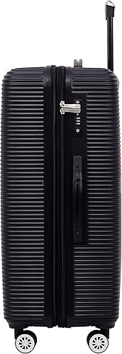 Miniatura 3 de Travelers Club Riddock - Equipaje y accesorios de viaje, color negro, juego de 14 piezas