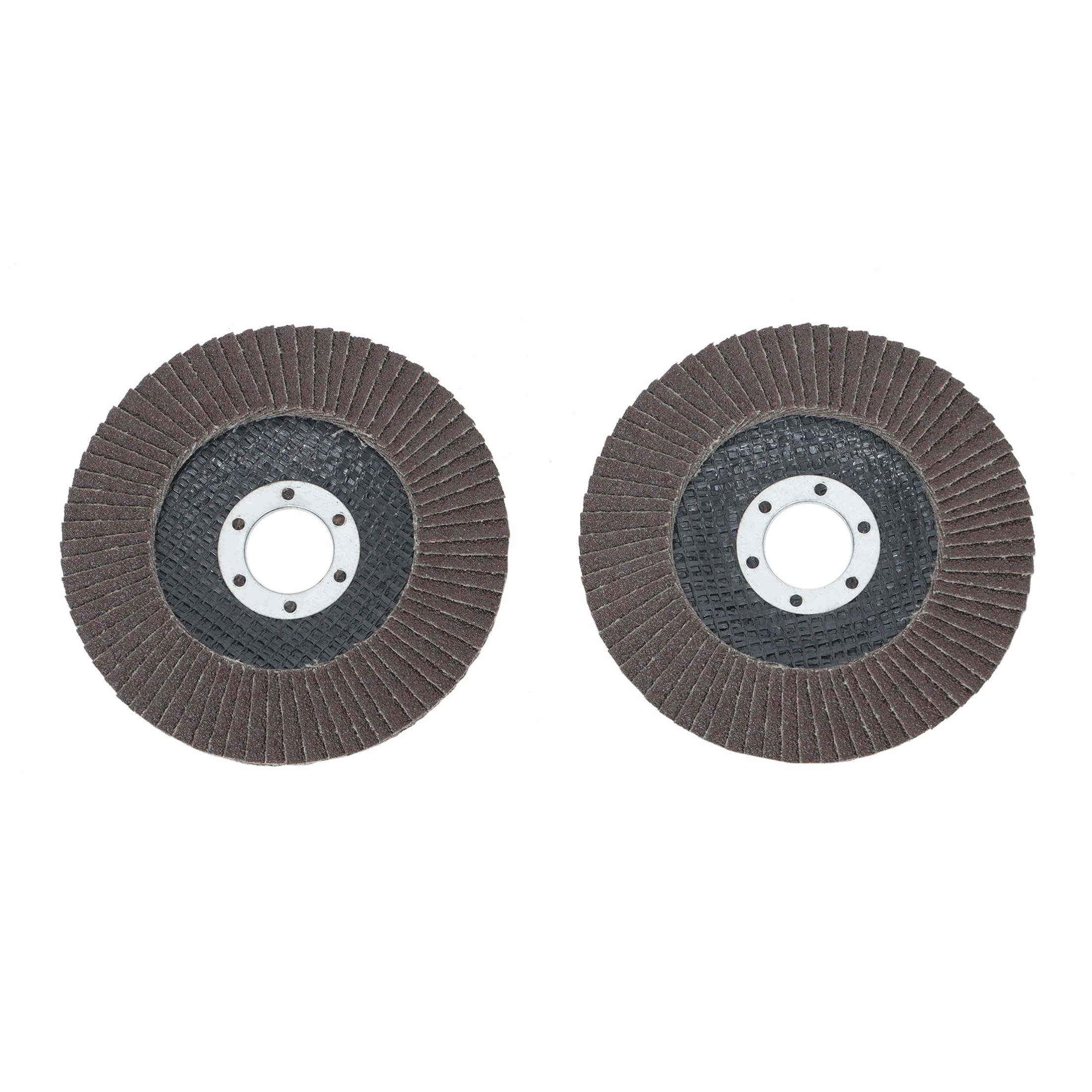 Thomletha 10 Pack 80 Grit Flap Discs 4.5 Inch x 7/8 Inch Arbor Premium Aluminum Oxide Grinding Wheels for Metal, Steel, and Welds
