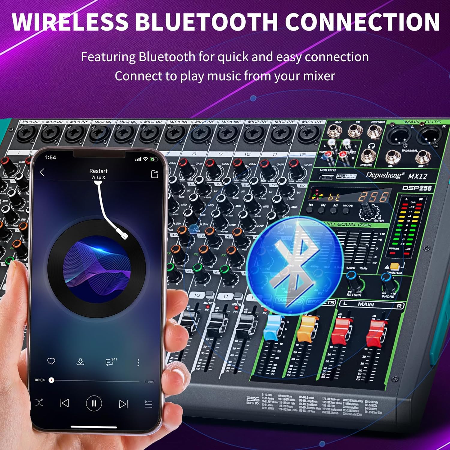Wireless Bluetooth Connection