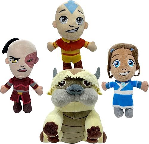 Miniatura 6 de JINX Avatar: The Last Airbender Katara - Juguete de peluche pequeño, figura de peluche de 7.5 pulgadas de la serie de televisión Nickelodeon para