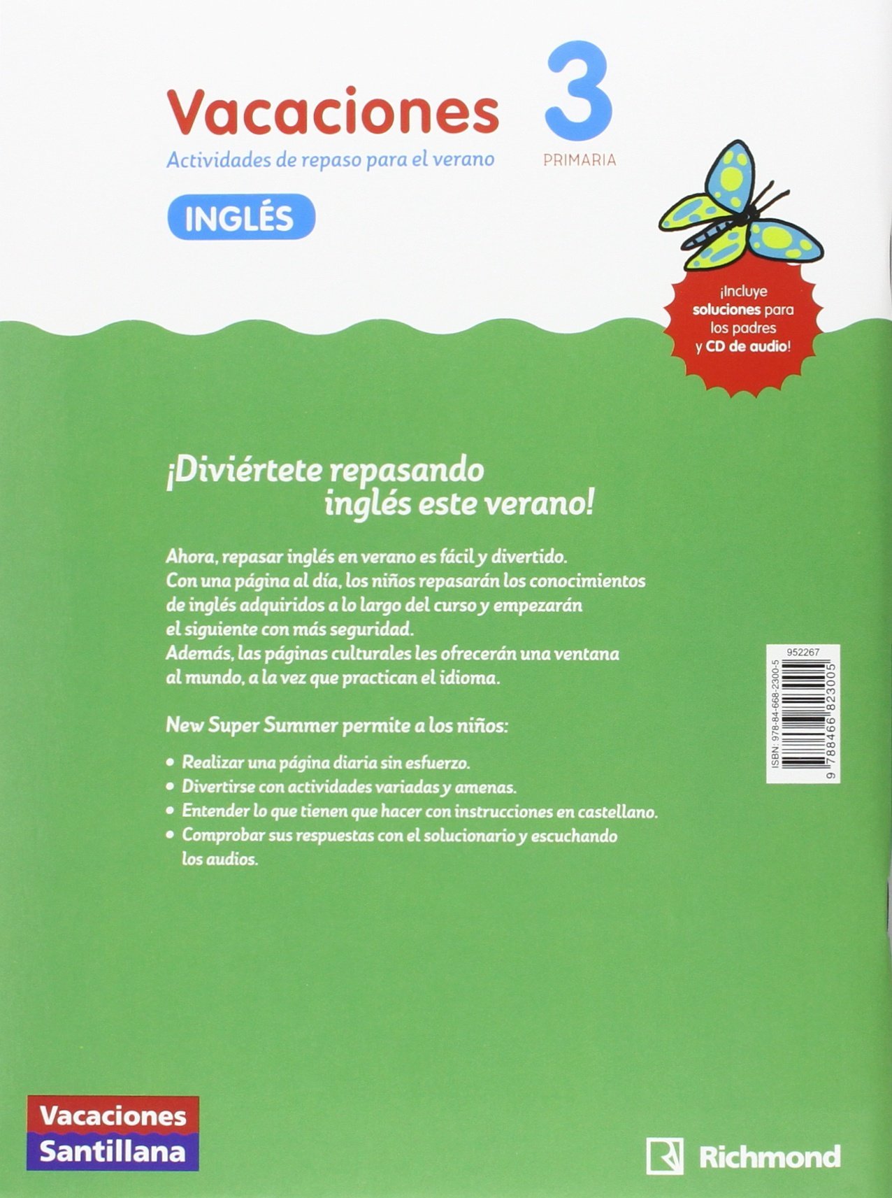 NEW SUPER SUMMER SB 3 + AUDIO 3 (CUADERNOS DE VACACIONES)