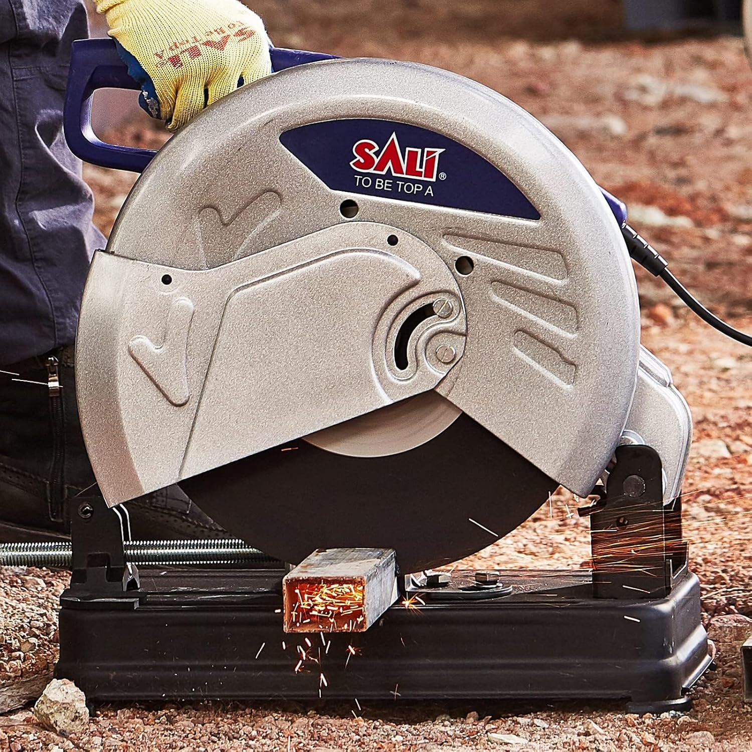 SALI 5 Pack Cut Off Wheel 14 Inch General Purpose Metal Cutting Wheel for 14" Grinders- Cutting Disc Aggressive Cutting 14" x 1/8" x 1" Operating Up to 4400 RPM and 80 M/S 355 * 3.0 * 25.4