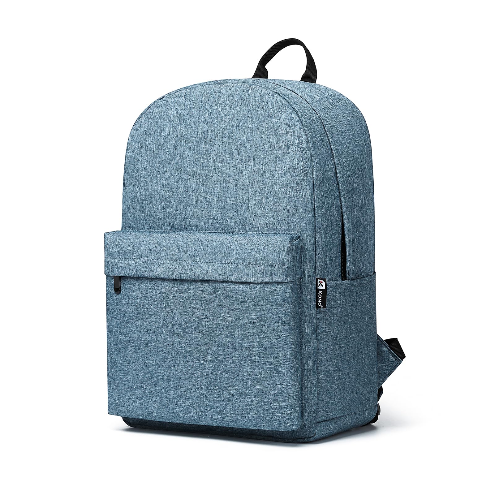 Kono Children's Backpack School Bag for Boys and Girls Lightweight Rucksack for Teenagers Students Bookbag Travel Casual Daypack Women Men (Blue)