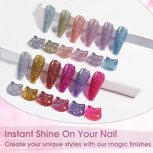 Miniatura 38 de ROSALIND Juego de esmaltes de uñas de gel color marrón nude, 12 colores blanco, nude marrón, esmalte de gel clásico para regalo de arte de uñas 12