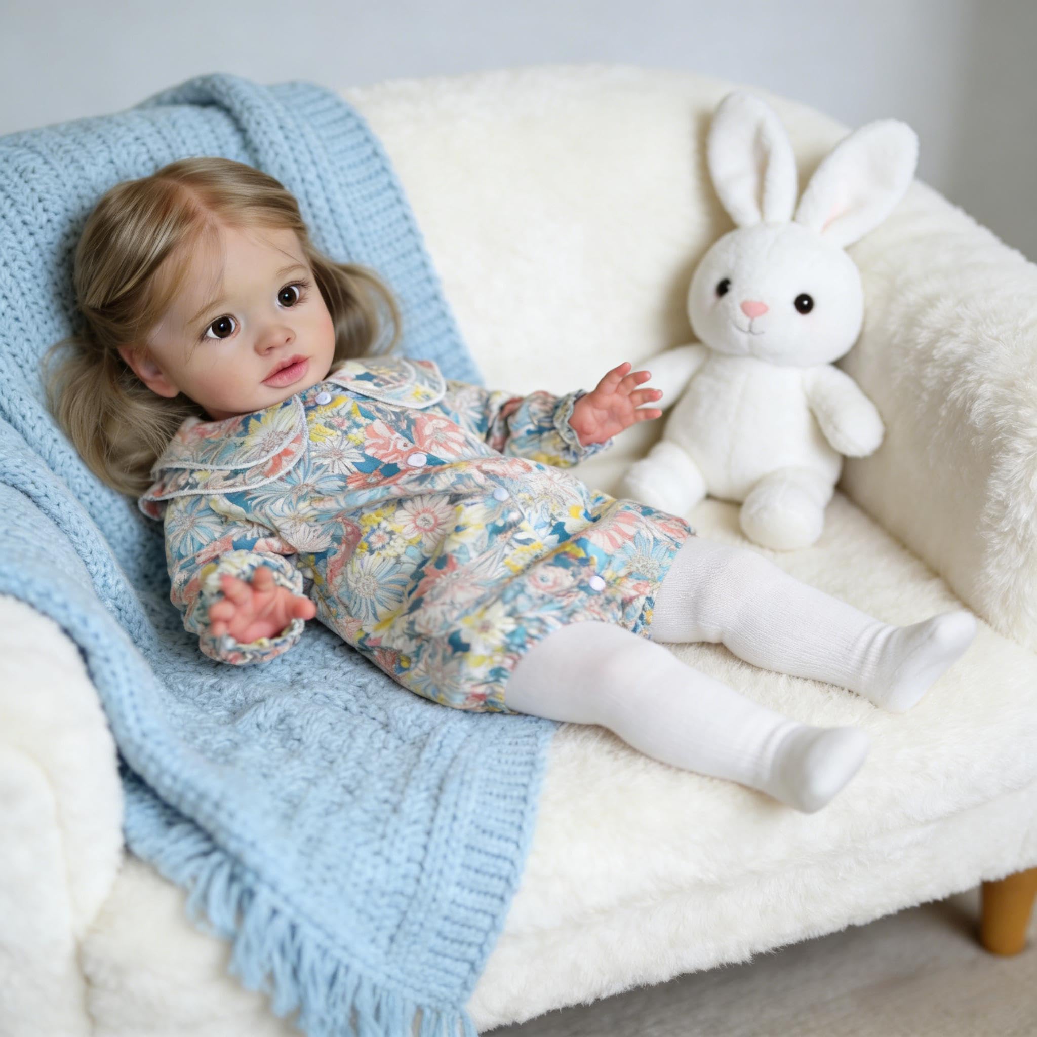 Amazon | RXDOLL 26インチ リアル リボーン 幼児 女の子 人形 ビッグ