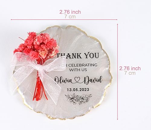 Miniatura 4 de HTF - Paquete de 5 imanes de regalo de boda, regalos de dama de honor, regalos de despedida de soltera, regalos de compromiso, imanes de salvar la