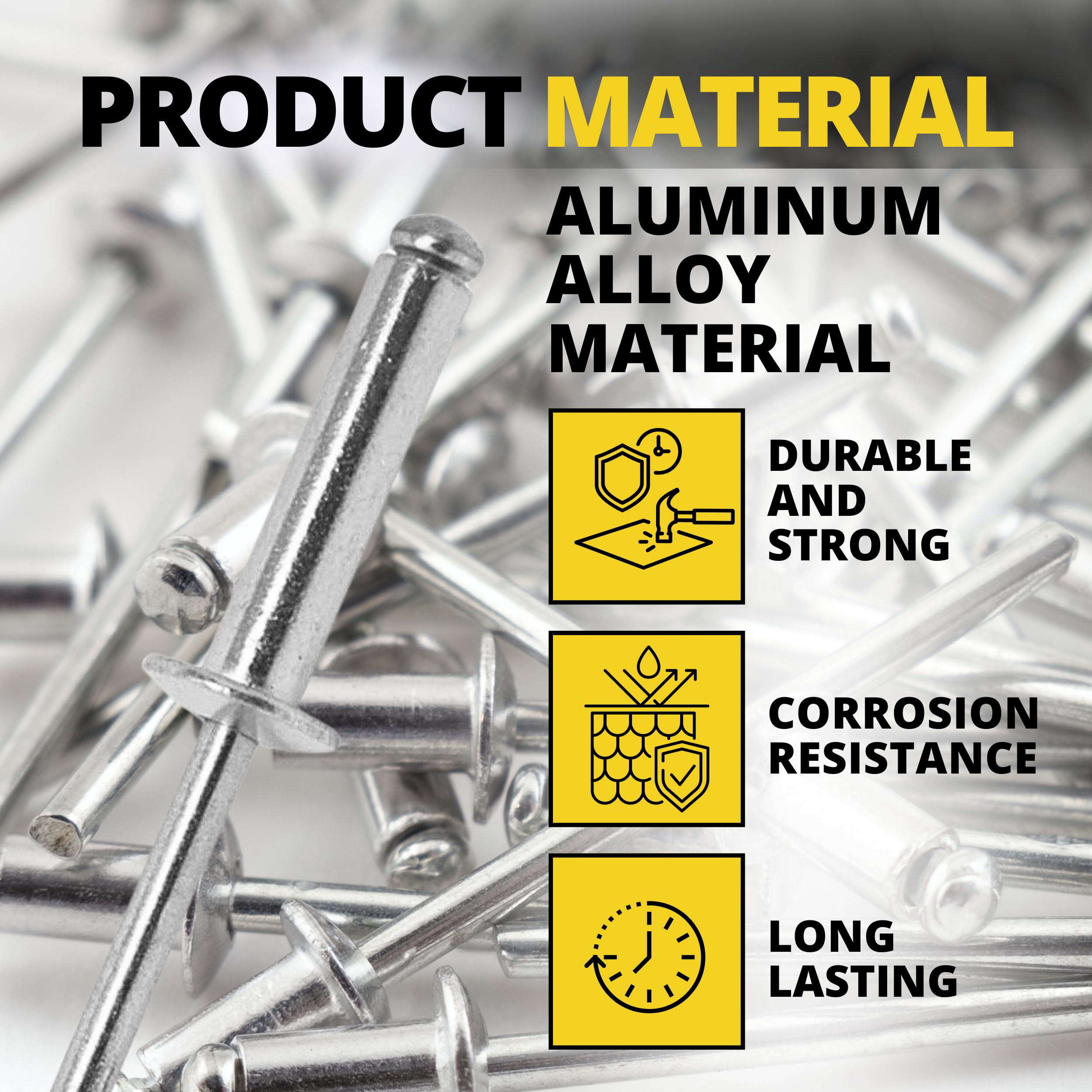 Rivetti Pop In Acciaio Inossidabile A Grande Flangia Italia - Foto 2