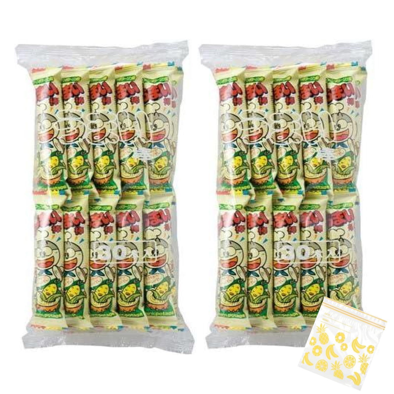 Amazon.co.jp: やおきん うまい棒 コーンポタージュ 30本×2