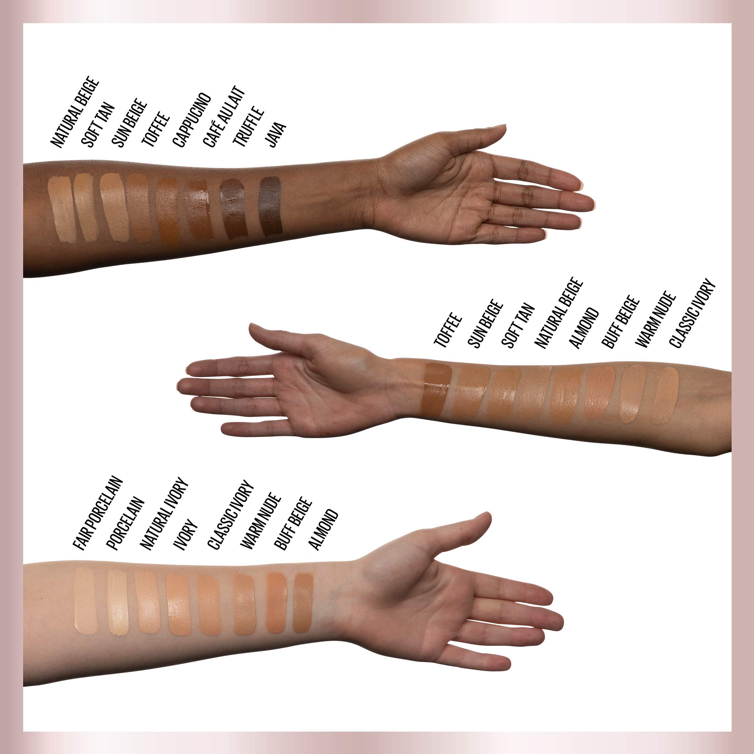 Maybelline Dream Urban Cover Flawless Coverage Protective Makeup, Liquid Foundation, Sunscreen, with Broad Spectrum SPF 50 & Antiossidante Enriched Pollution Protection, Cafe Au Lait, 1 fl. oz.