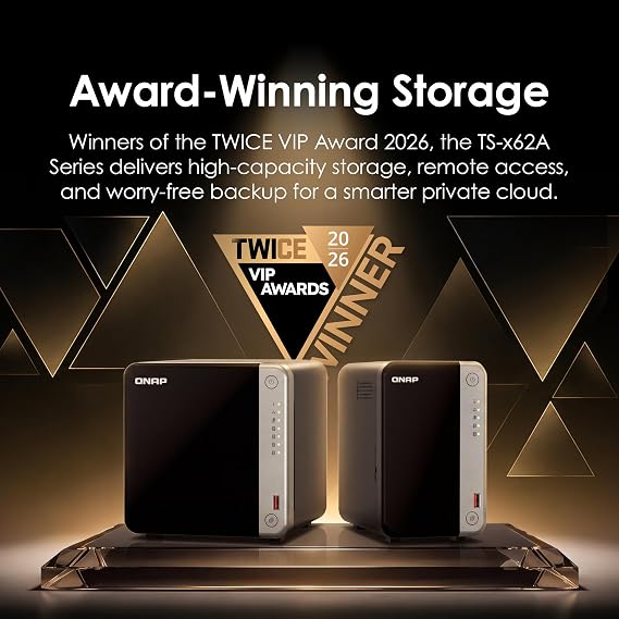 QNAP TS-262A-4G 2-Bay Desktop NAS