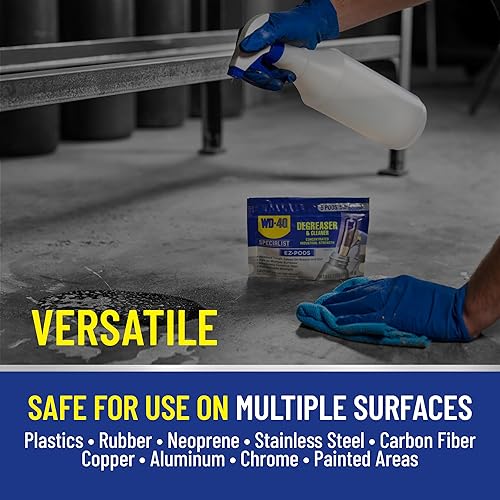 Miniatura 6 de WD-40 Specialist Desengrasante y limpiador EZ-PODS, concentrado personalizable de fuerza industrial, solución de limpieza multisuperficie, paquete