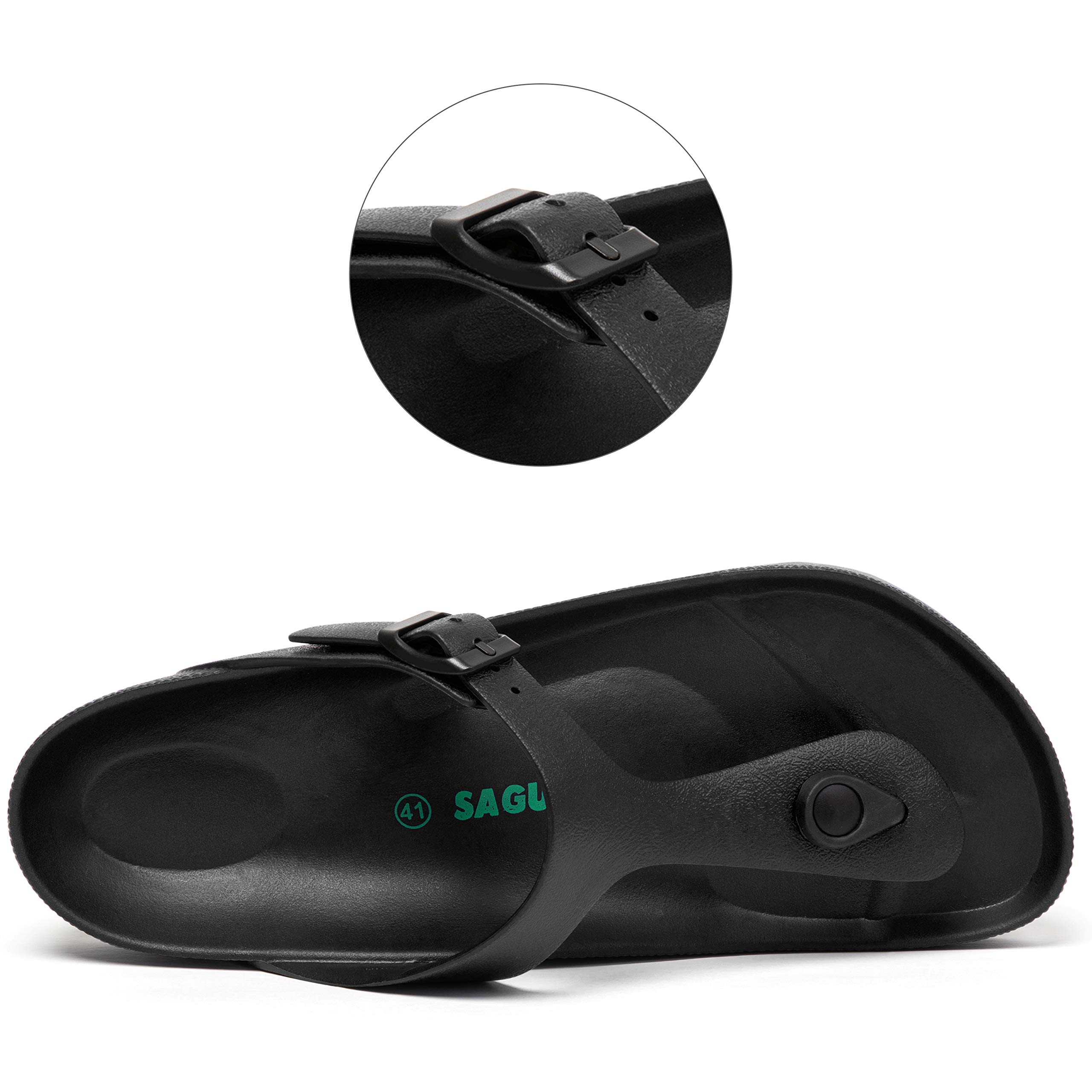 SAGUARO Pantofole Unisex Antiscivolo Uomo Donna Spiaggia da Ciabatte Slip-on Scarpe da Bagno Leggere Casuale Sandali