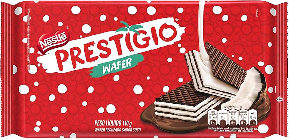 Prestígio Biscoito Wafer 110G
