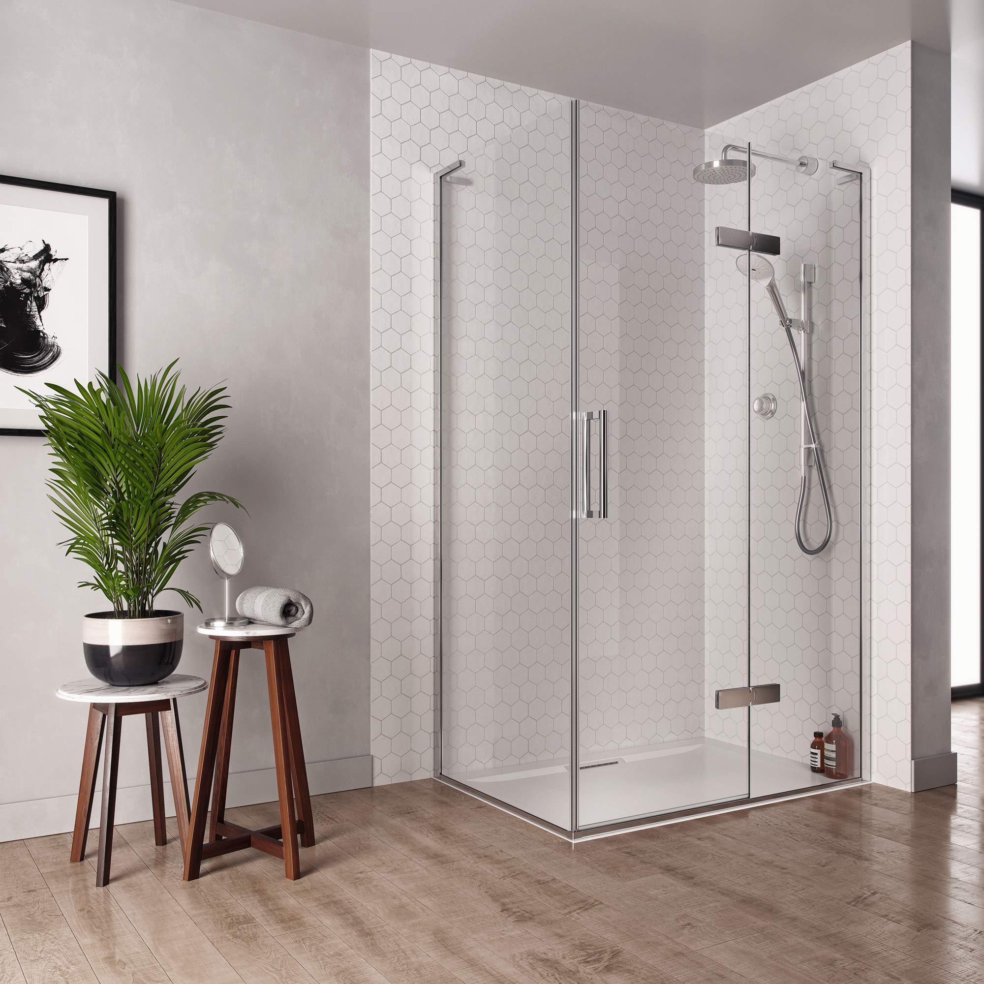 JACOB DEFAON Receveur de douche 100 x 80 Flight Pure rectangle