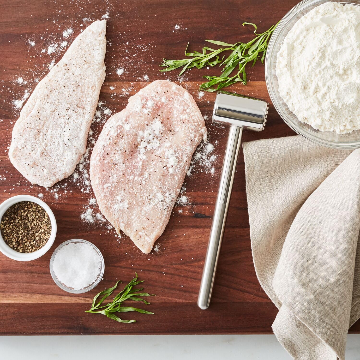 Sur La Table Meat Pounder, Silver