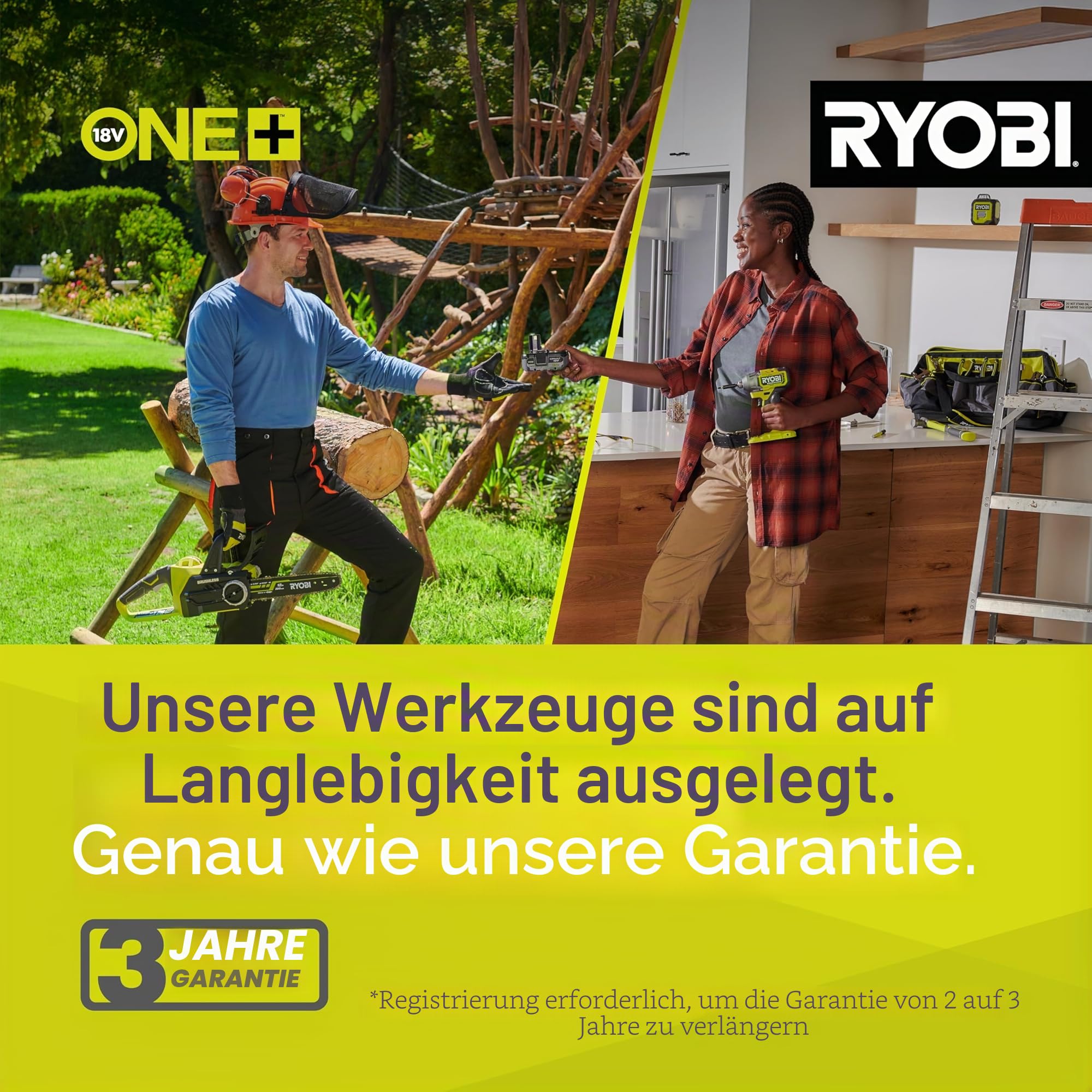 RYOBI 18 V ONE+ Brushless Akku-Laubsauger OBV18, Gebläsefunktion