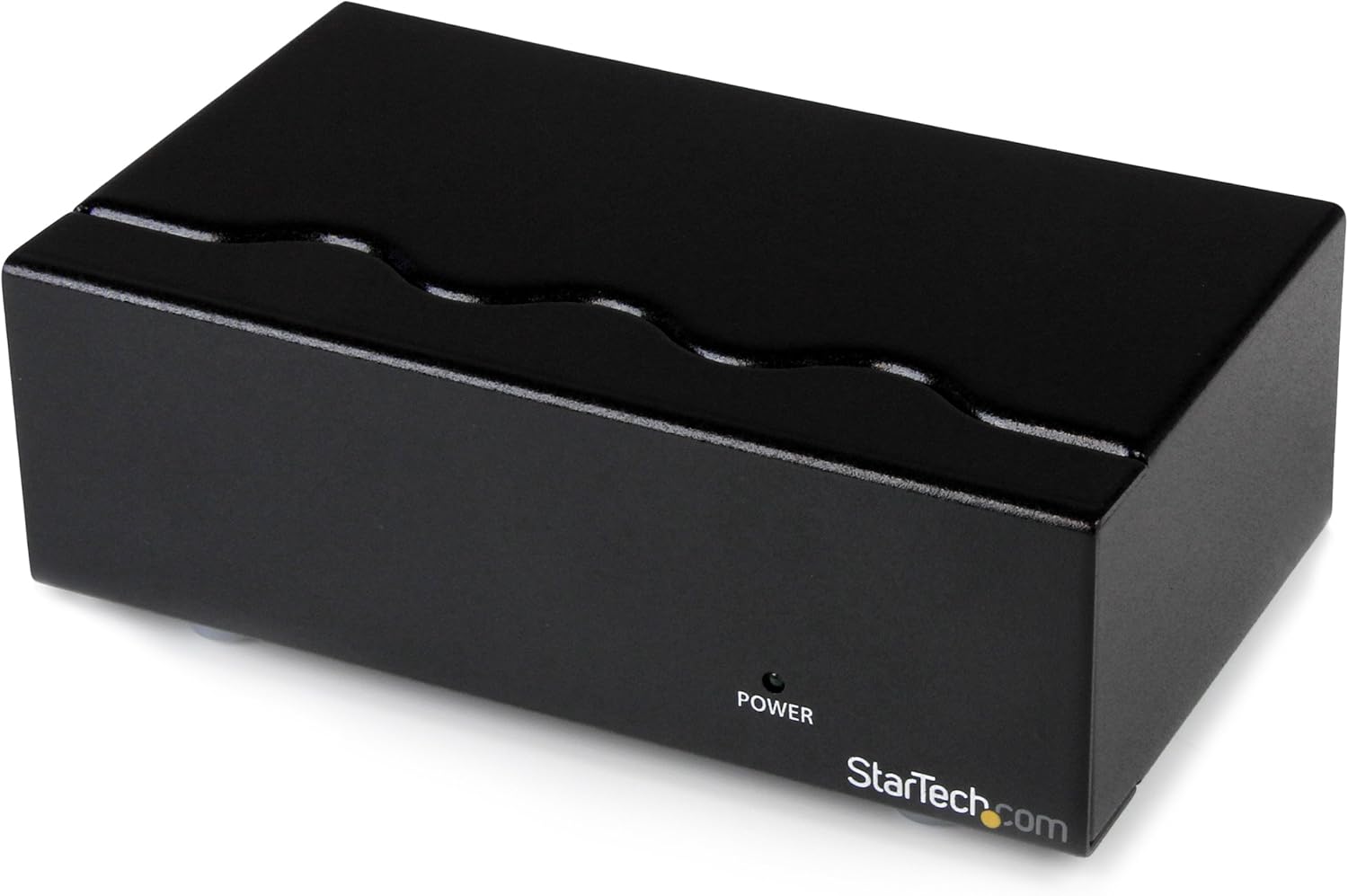 Best StarTech.com 2 Port High Resolution VGA Video Splitter with Audio - 400 MHz (ST122PROA) Gray