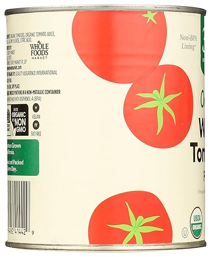 Miniatura 8 de 365 by Whole Foods Market Tomates enteros pelados orgánicos 28 onzas