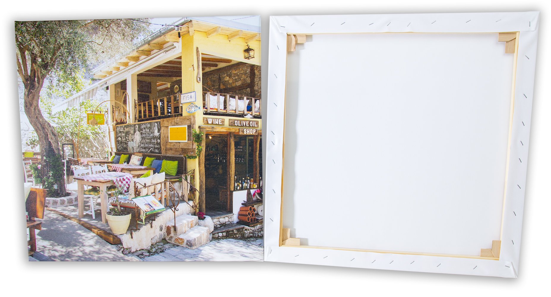 MultiBrands Foto auf Leinwand (40 x 100 cm) JETZT SELBST GESTALTEN - mit eigenem Wunschmotiv, individuell bedruckt, Holz-Keilrahmen, problemlos online editiert ohne Umwege | Selbst gestalten, Eigenes Wunschmotiv, Individuell bedruckt, Holz-Keilrahmen, Onl
