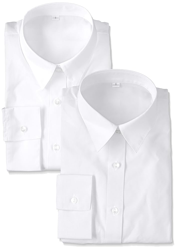 answer4Tシャツ Sサイズ 2枚組 Amazon | [セシール] ブラウス 形態安定シャツ 2枚組 レギュラー