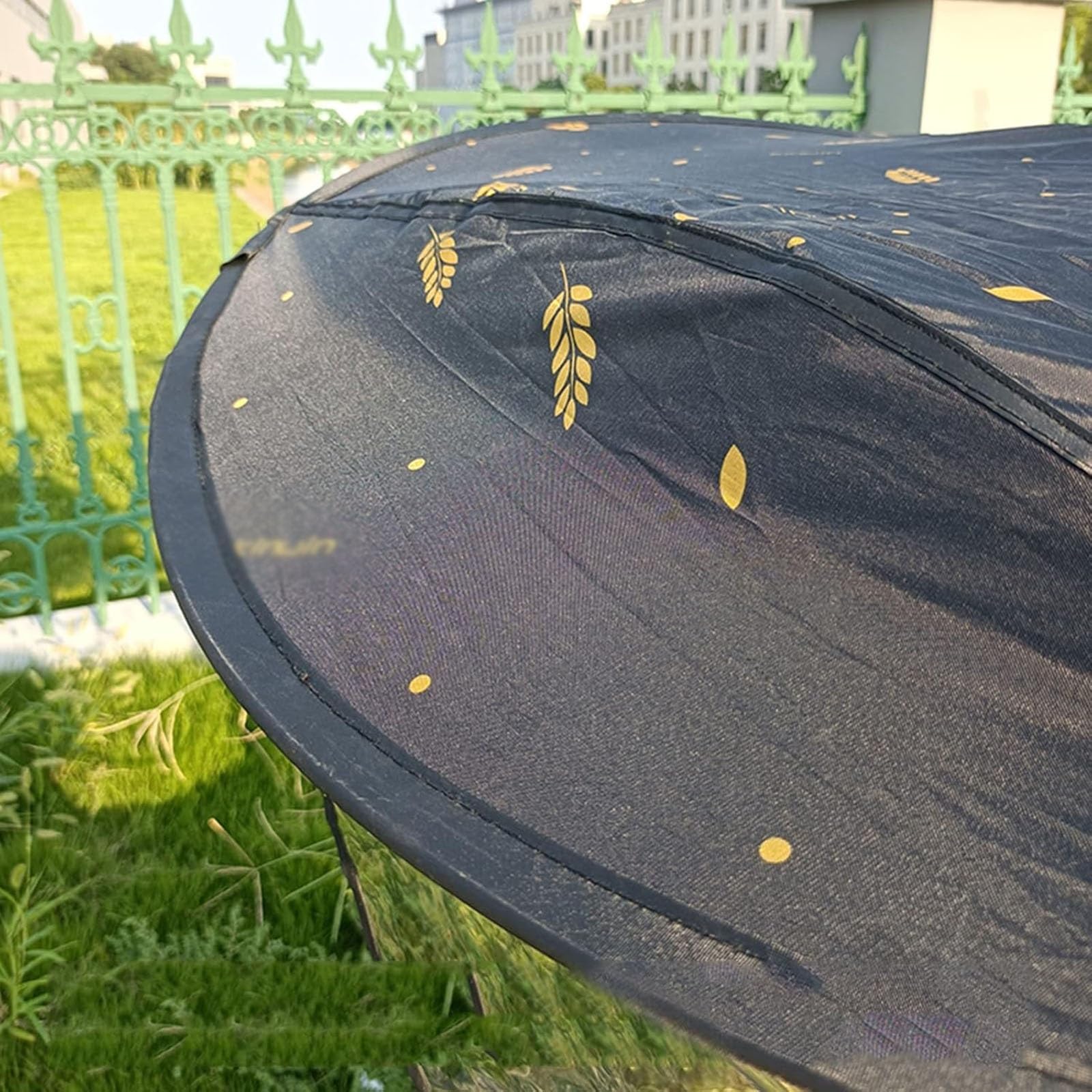 Cubierta para la Lluvia Parasol Ajustable para Silla de Ruedas Paraguas Eléctrico Universal for Silla de Ruedas Protección Resistente a los Rayos Toldo for Exteriores