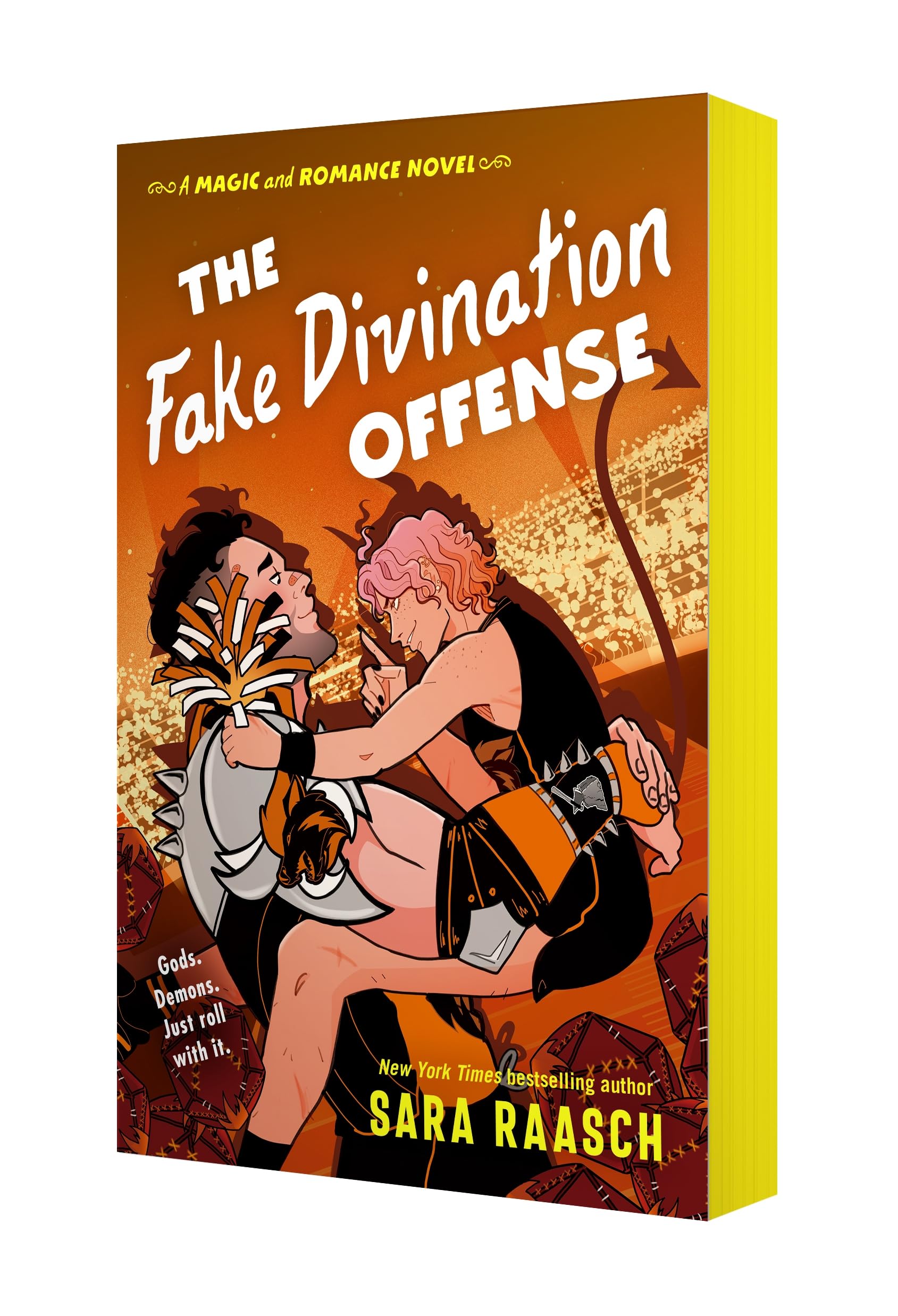 Cover of The Fake Divination Offense: A Magic & Romance Novel (A Magic and Romance Novel, 2)