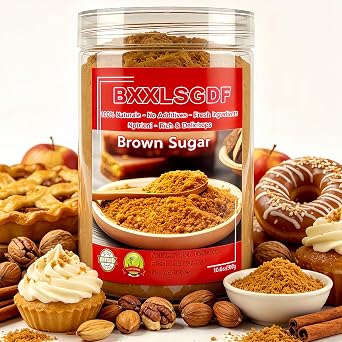 Dark Brown Sugar Granulated Brown Sugar 10oz Sealed Containers