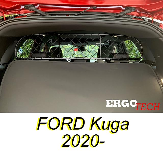 Foto 2 de 5 de ERGOTECH Rejilla Separador protección para Ford Kuga (de 2020-), RDA65-XS8, para Perros y Maletas