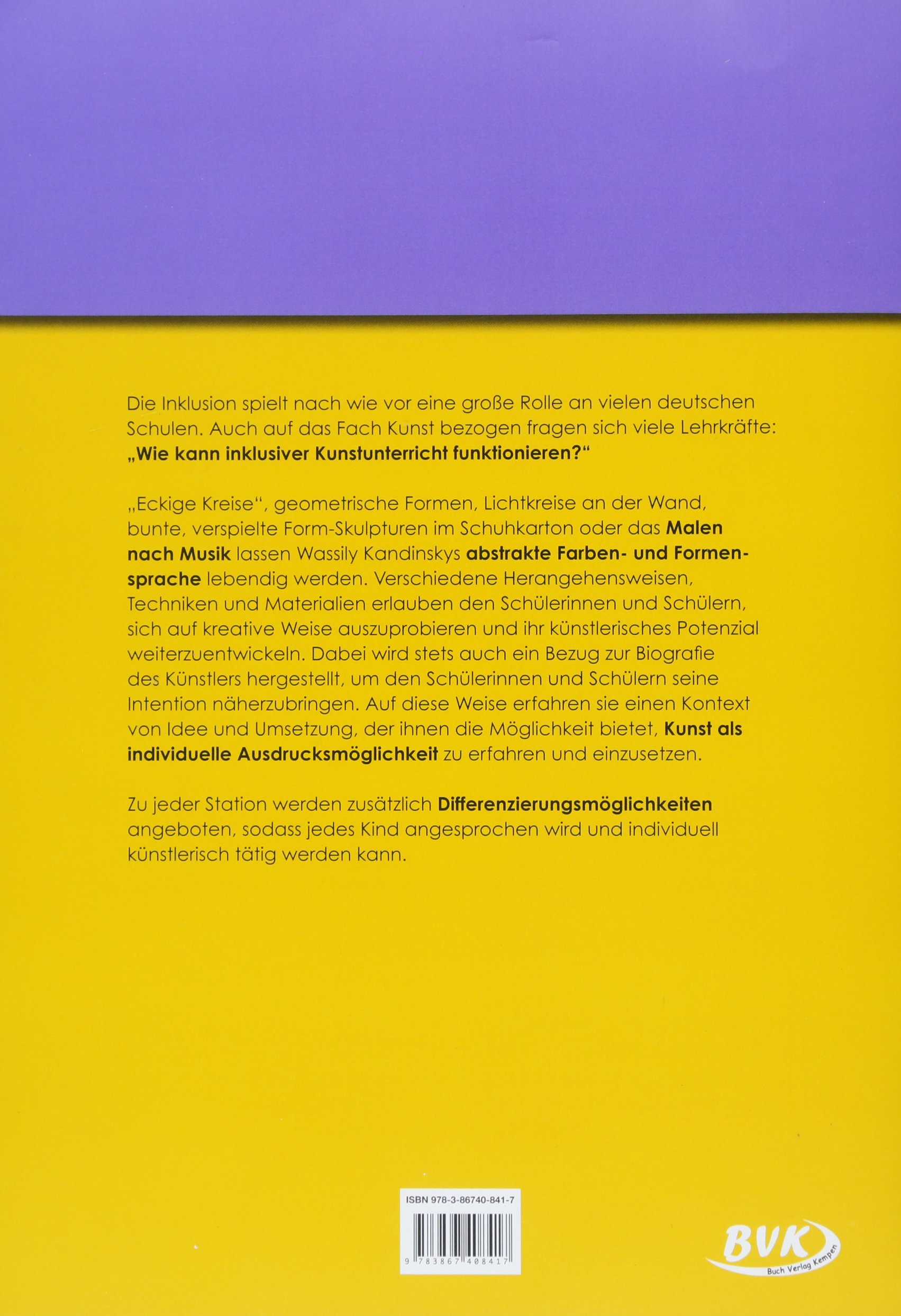 Kunst-Stationen mit Kindern: Abstrakte Malerei von Kandinsky