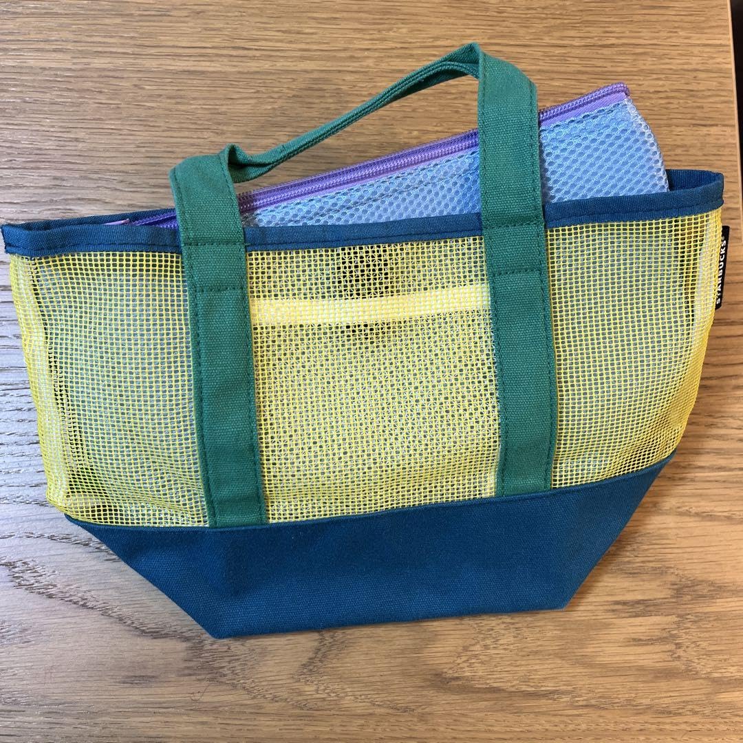 Amazon.co.jp: スターバックス メッシュトート 保冷ポーチ セット 保冷  