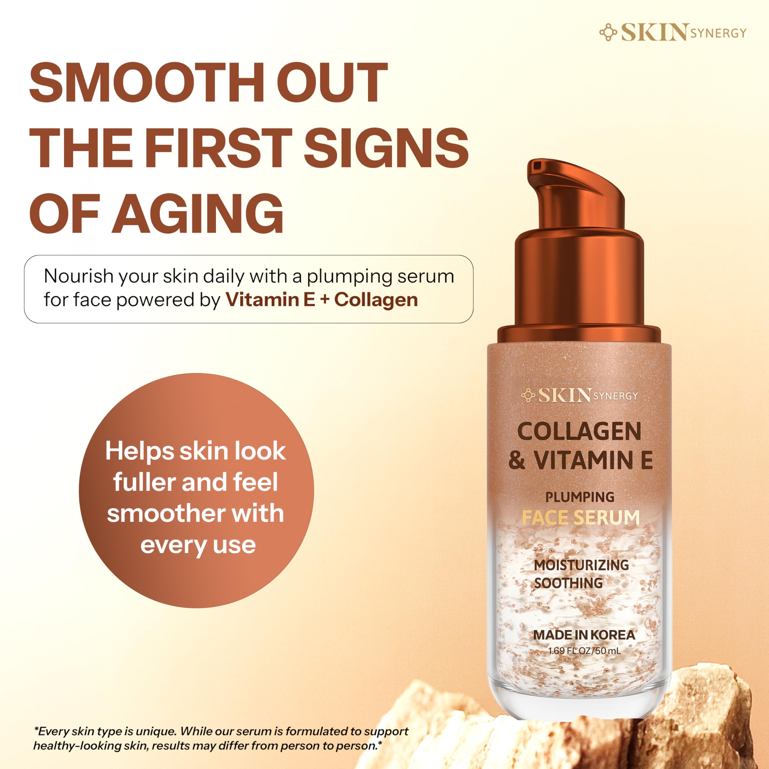 Amazon.com: Skin Synergy Collagen & Vitamin E Face Serum