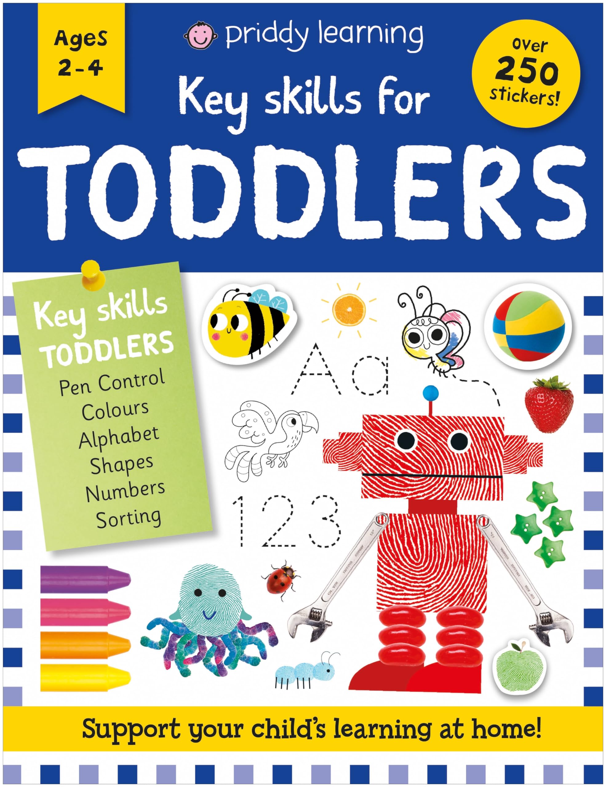 Key Skills for Toddlers: Support your child's learning at home!: 3 (Key Skills for Kids, 3)
