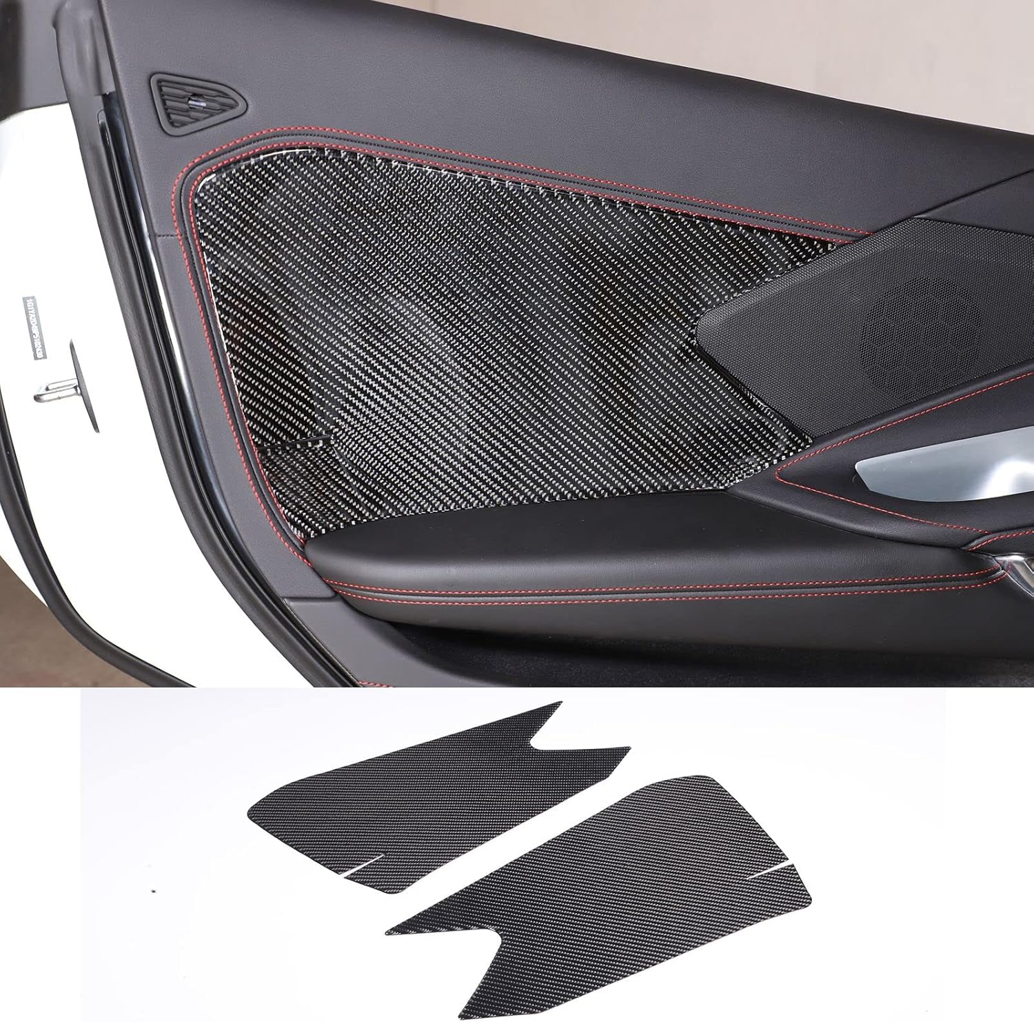 Inner Side Door Panel Cover Trim fit for Chevrolet Corvette