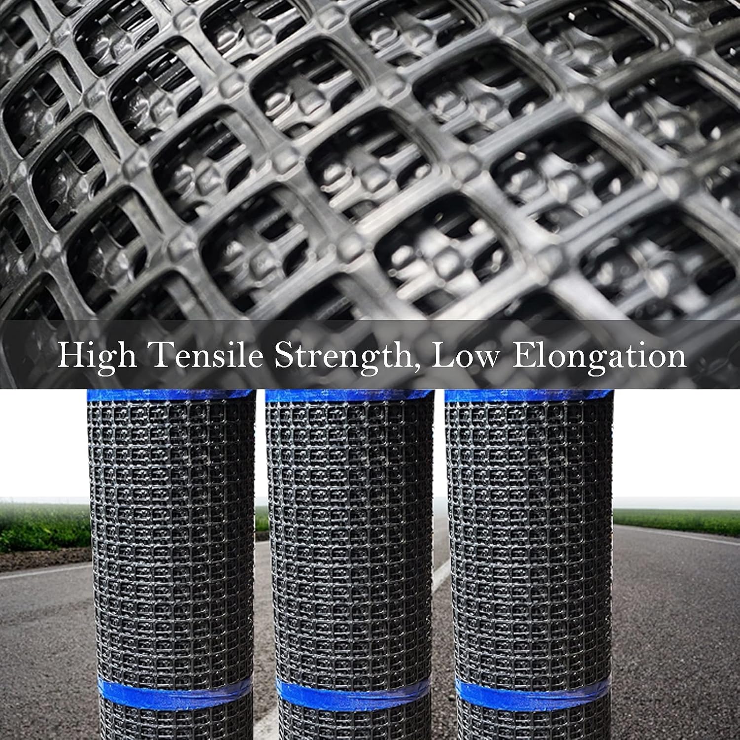 Plastic Safety Fence Heavy Duty Garden Netting Patio Snow Fencing for Plant Trees Deer Lawn Rabbits (Color : Black Size : 1.3mm(T) X1m(H) X20m(L)) (Black 2.0mm(T) X1.2m(H) X10m(L))